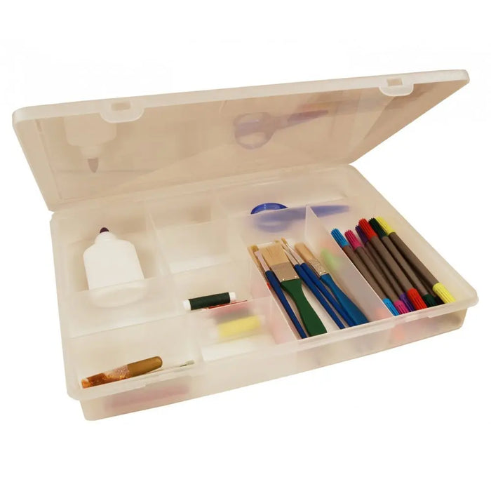 38cm (5.01) 10 Compartment Plastic Organiser Box Wham Storage