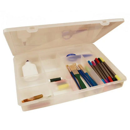 38cm (5.01) 10 Compartment Plastic Organiser Box Wham Storage