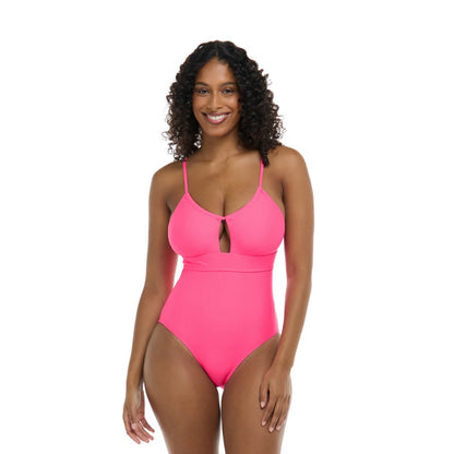 BODY GLOVE - JESSICA D-CUP ONE PIECE SWIMSUIT | BUBBLEGUM
