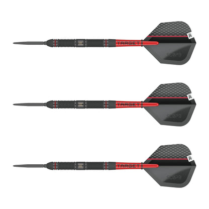 TARGET - Scope SP01 Swiss Point Steel Tip Darts - 90% Tungsten - 25g