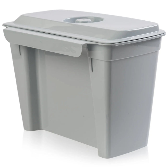4 Litre Over Door Plastic Hanging Bin with Lid Hobby Life