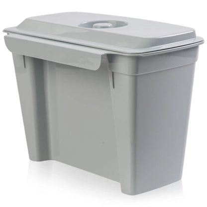 4 Litre Over Door Plastic Hanging Bin with Lid Hobby Life