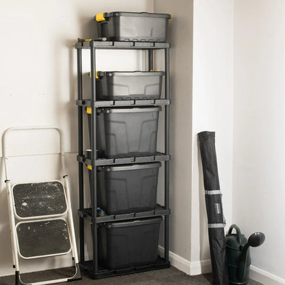 5 Tier Plastic Shelving Unit Strata