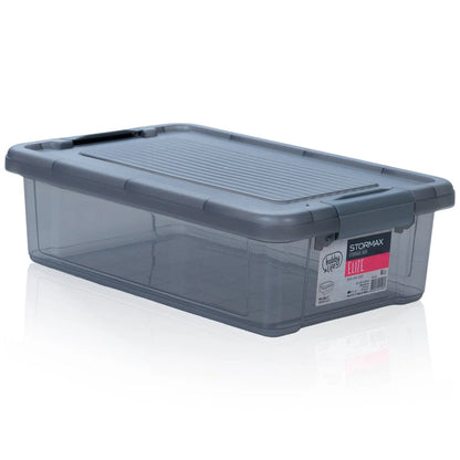 6 Litre Stormax Elite Plastic Box with a Clip on Lid Hobby Life