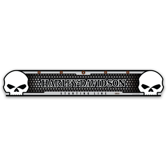 HARLEY DAVIDSON - Official Licensed Oche Throw Line Sticker - SKULL