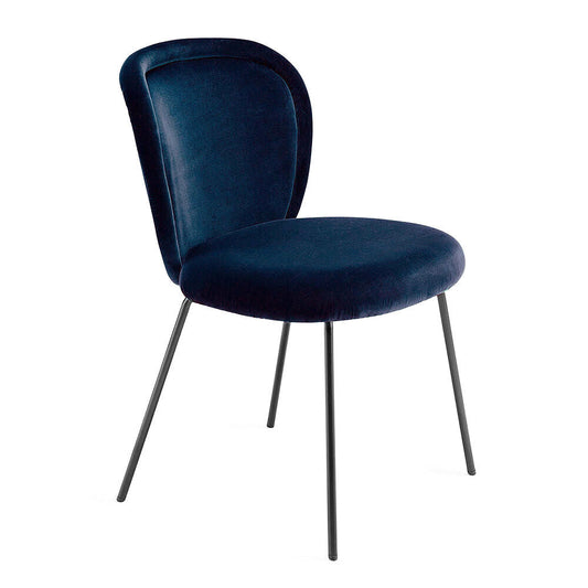 freifrau | ona side chair | steel frame black | harald 3 - 792