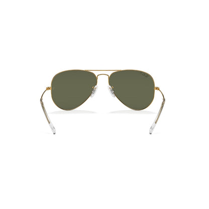 RAYBAN - AVIATOR | Gold w/ Green Polarized