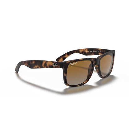 RAYBAN - JUSTIN | Havana Rubber w/ Brown Gradient Polarized