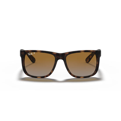 RAYBAN - JUSTIN | Havana Rubber w/ Brown Gradient Polarized