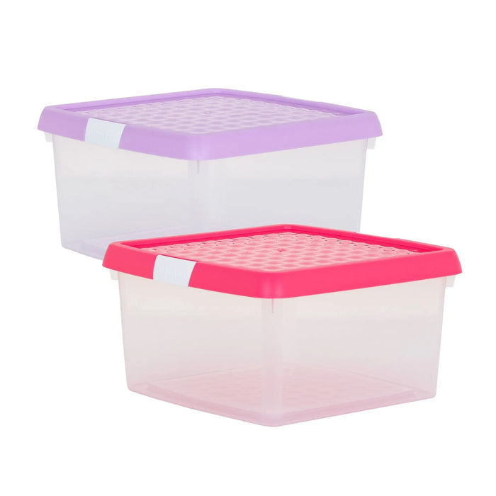 9 Litre Wham Clip Plastic Storage Box with Lid  9.01 Wham Storage