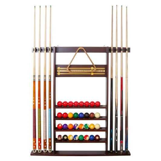 Combi Cue Rack - WALNUT