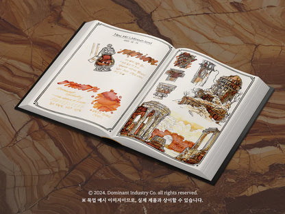 Dominant Industry - A Log of Elixir - Ink Archiving Book