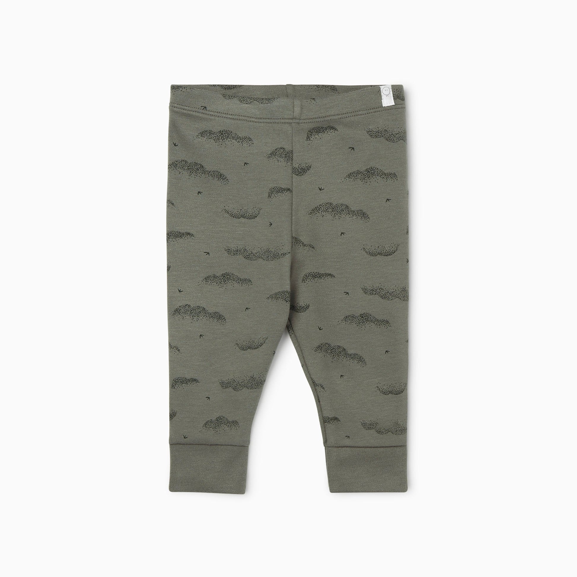 Khaki Cloud Long Sleeve T-Shirt & Leggings Set