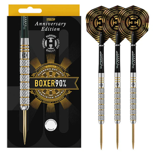 HARROWS - Boxer ANNIVERSARY Darts - Parallel - 90% Tungsten - 23g