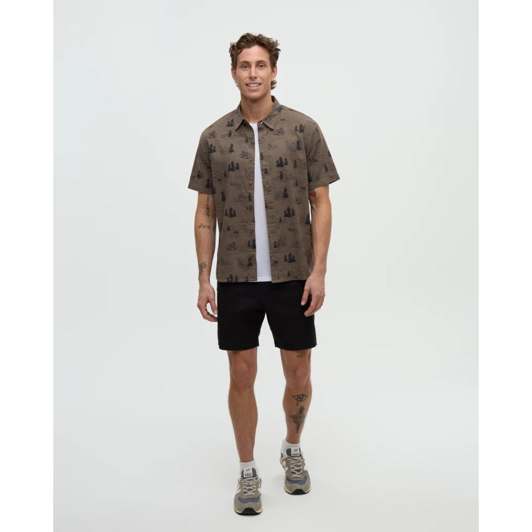 TENTREE - REDWOOD SHIRT | Timber/Lake Sasquatch
