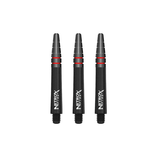 RED DRAGON - Nitro X FIRE Composite Dart Shafts - 36mm SHORT