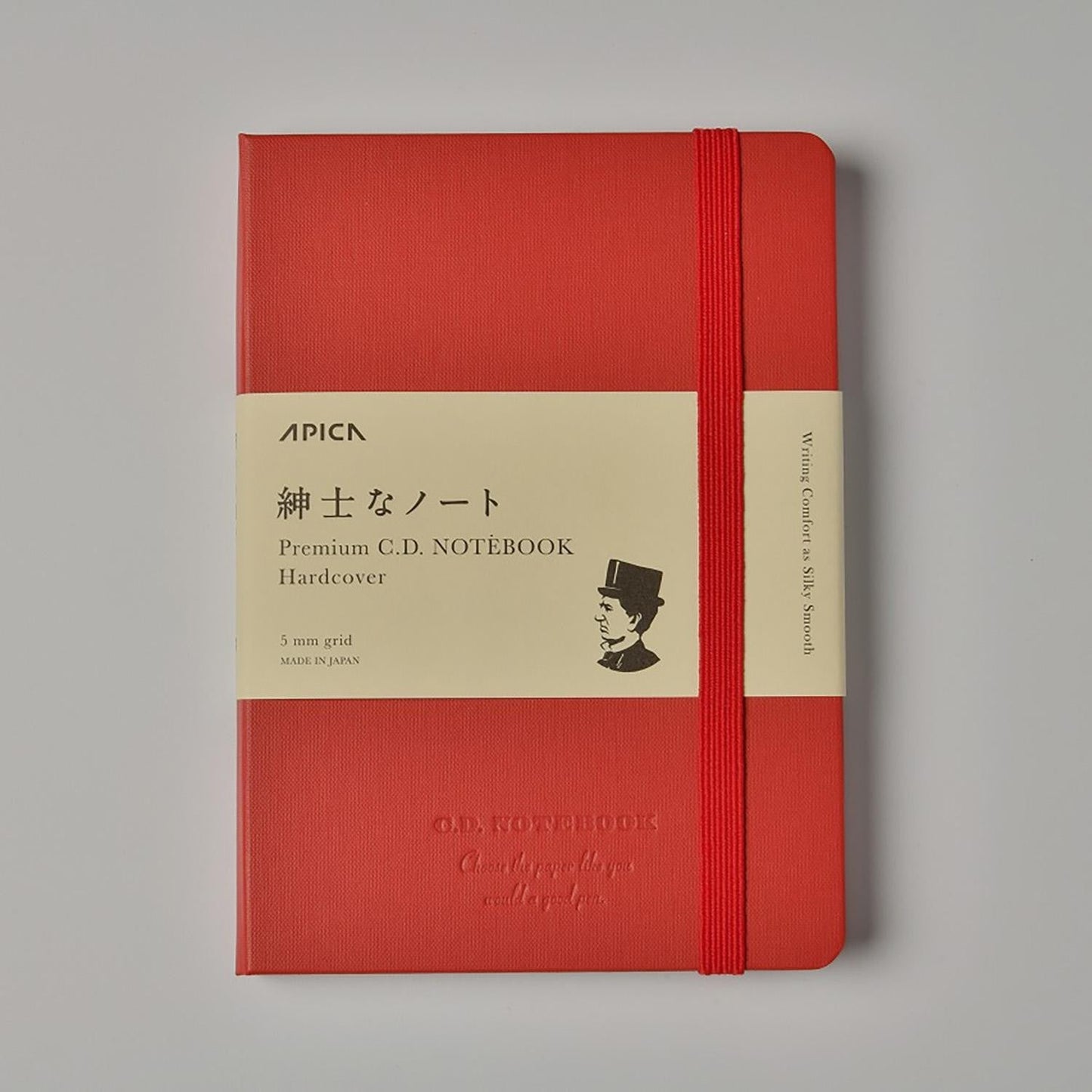Apica Premium C.D. Hard Cover Notebook - A6 - Grid