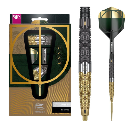 TARGET - Cult Envy SP01 Steel Tip Darts - 90% Tungsten - 24g