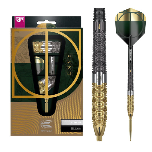 TARGET - Cult Envy SP02 Steel Tip Darts - 90% Tungsten - 24g