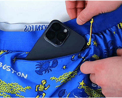 Men's Boston Doodle 5" DS Running Shorts