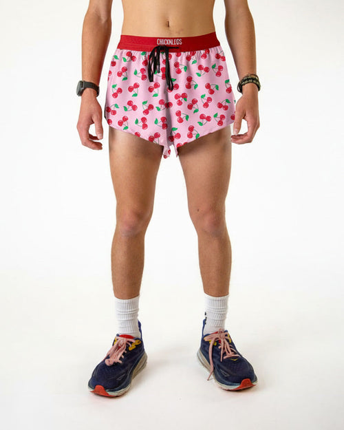 Men's Cherries 2" DS Split Shorts