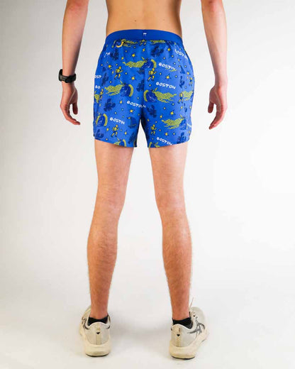 Men's Boston Doodle 5" DS Running Shorts