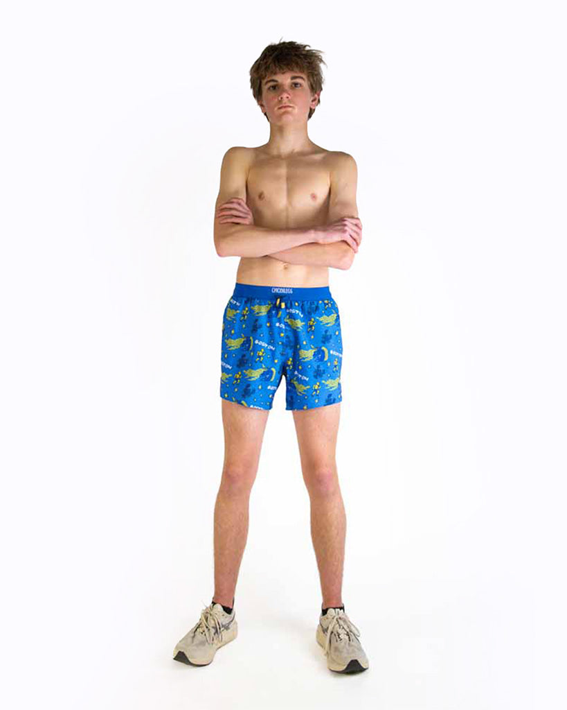 Men's Boston Doodle 5" DS Running Shorts