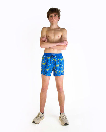 Men's Boston Doodle 5" DS Running Shorts