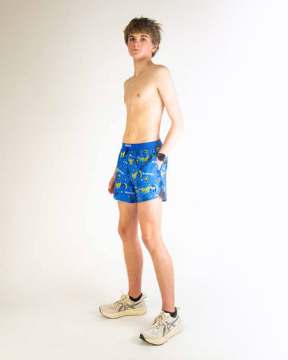 Men's Boston Doodle 5" DS Running Shorts