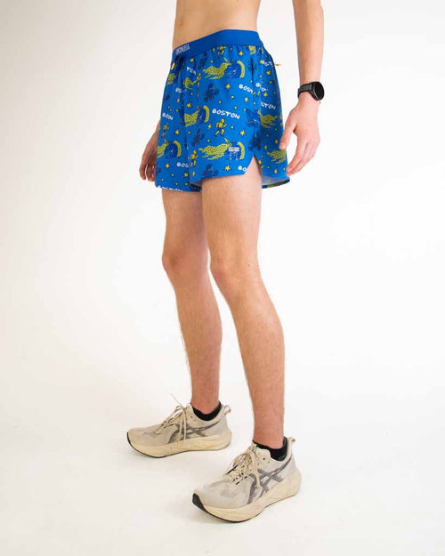 Men's Boston Doodle 5" DS Running Shorts