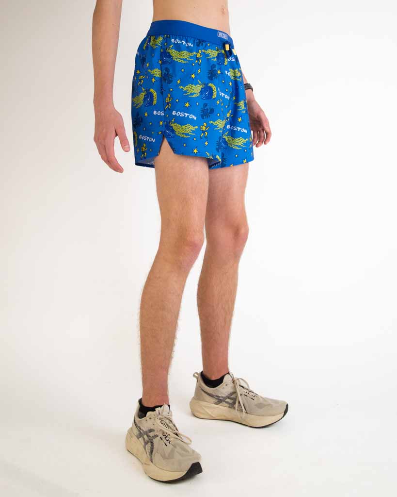 Men's Boston Doodle 5" DS Running Shorts