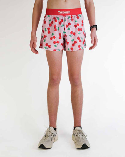 Men's Cherries 4" Half Split Shorts