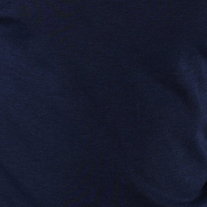 Heather Cloud Cotton Quarter Zip Navy with Grey Trim