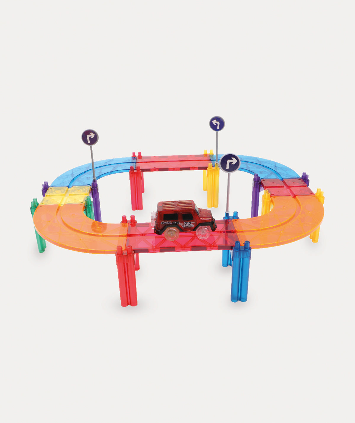 Cleverclixx Race Track Intense 65 Pieces