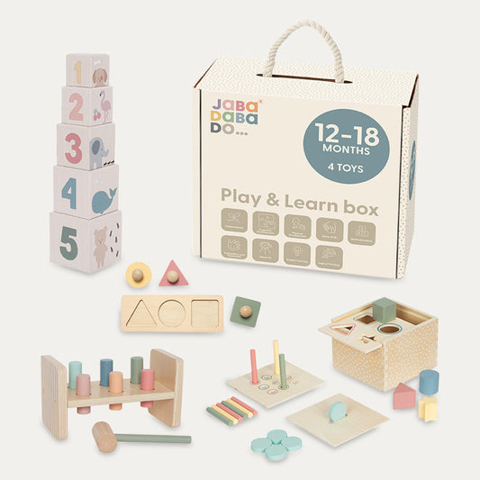 Jabadabado Play and Learn Box - 12-18m