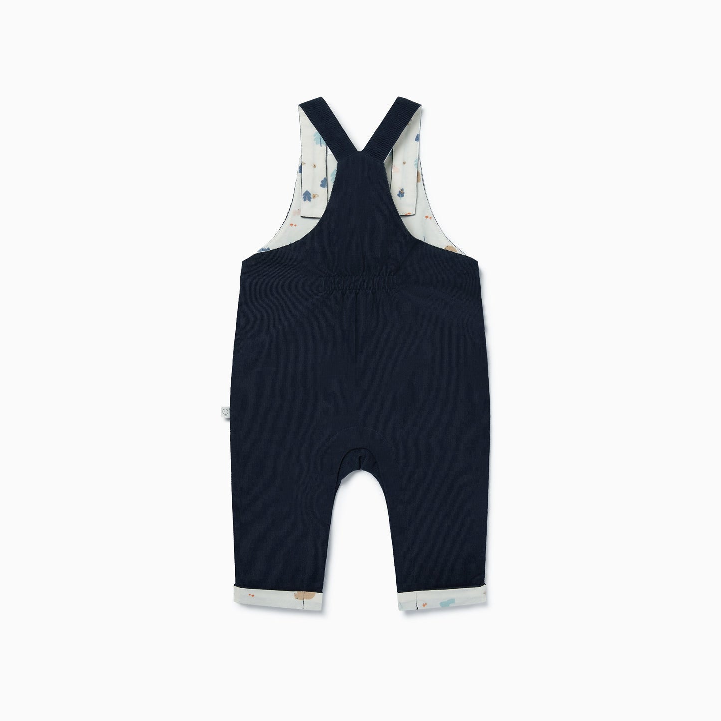 Bear-Lined Corduroy Dungarees