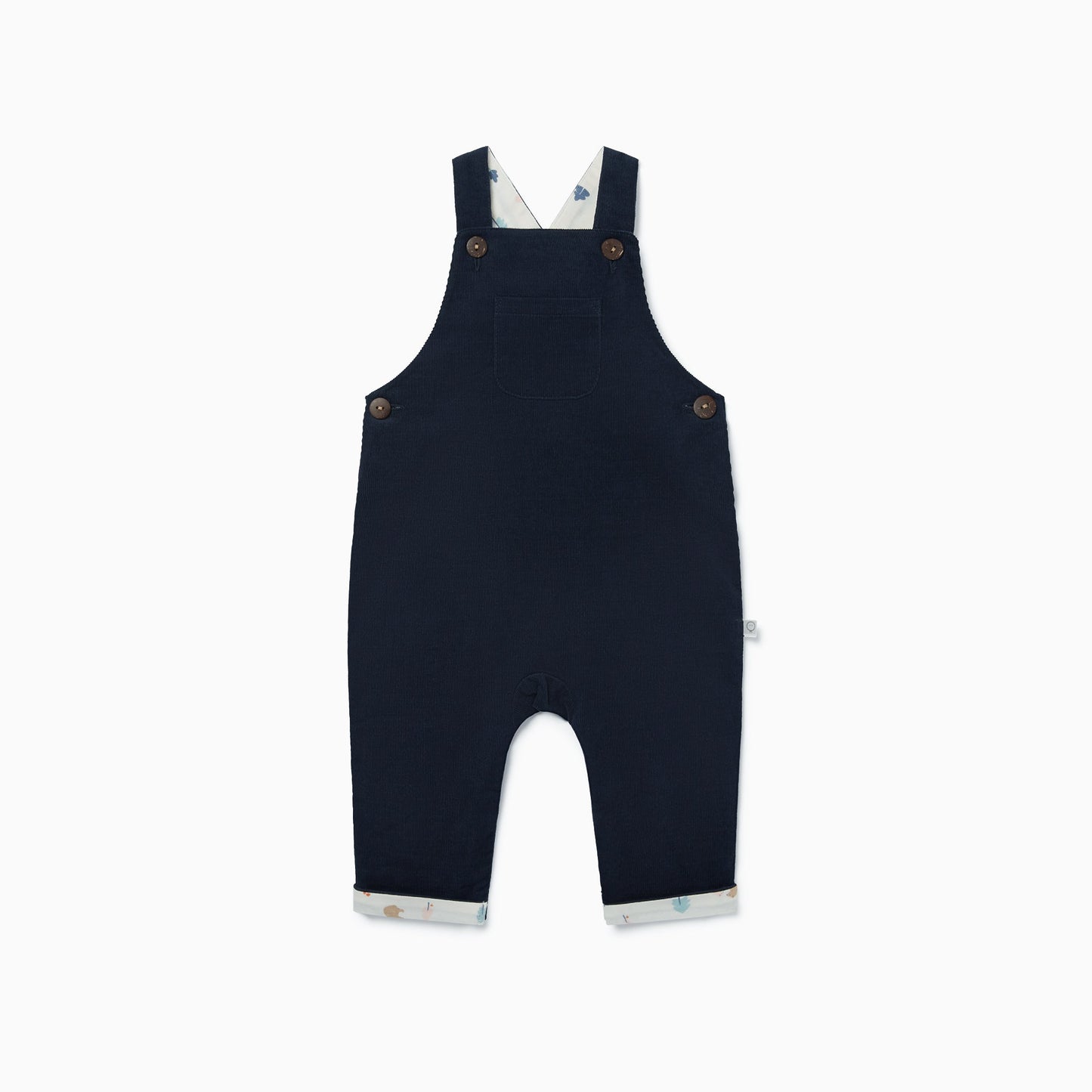 Bear-Lined Corduroy Dungarees