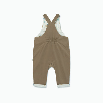 Bear-Lined Corduroy Dungarees