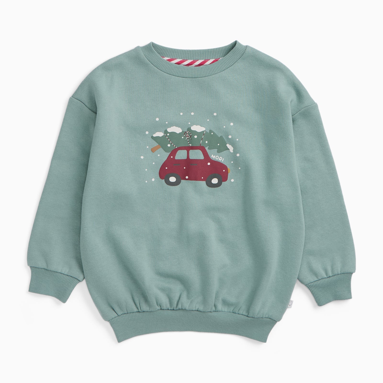Christmas Car Oversized Sweatshirt