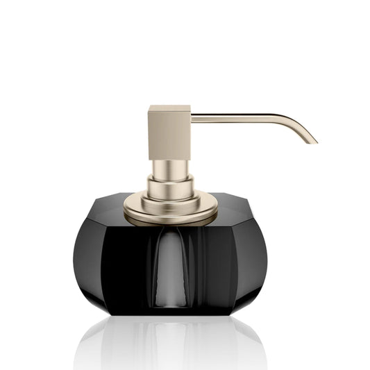 decor walther | KRISTALL collection | soap dispenser | anthracite + nickel satin