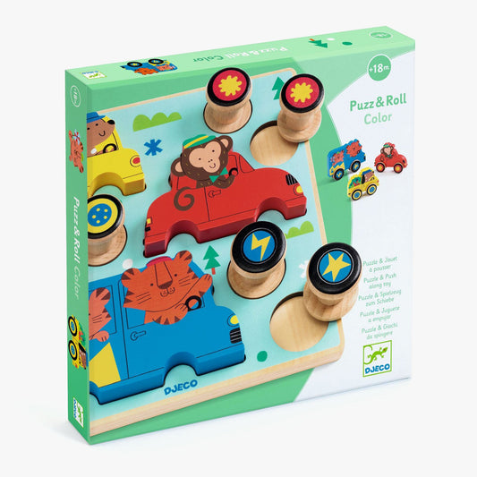 Djeco Puzz & Roll 2-in-1 Game