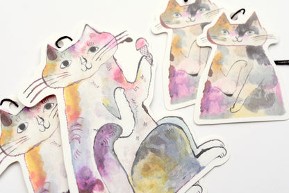 Classiky - Toranekobonbon Cat Cutout Tag