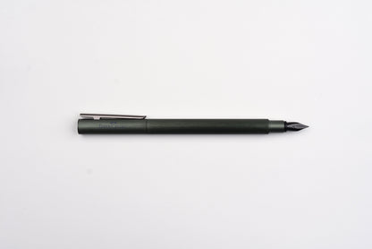 Faber-Castell - Design Neo Slim Fountain Pen - Olive Green Aluminum
