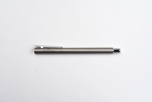 Faber-Castell - Design Neo Slim Fountain Pen - Stainless Steel Matte