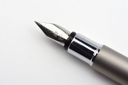 Faber-Castell - Design Neo Slim Fountain Pen - Stainless Steel Matte