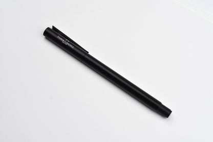 Faber-Castell - Design Neo Slim Fountain Pen - Black Matte & Matte Black Chrome