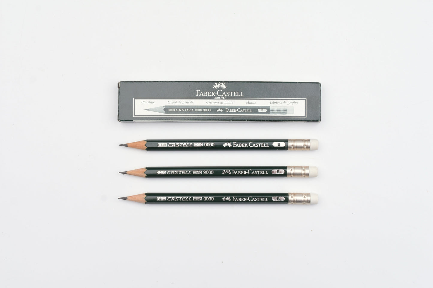 Faber-Castell - Castell 9000 Perfect Pencil Refills - Pack of 3