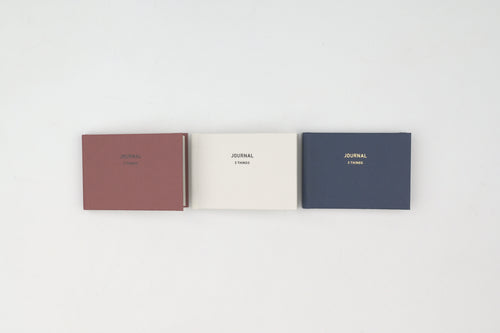 DAIGO Mini Date-Free Diary - Easy Journal 3 Things