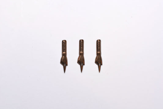 Brause Calligraphy Nib - Index Finger - Set of 3