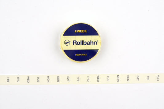 Delfonics Rollbahn Masking Tape - Diary - Days